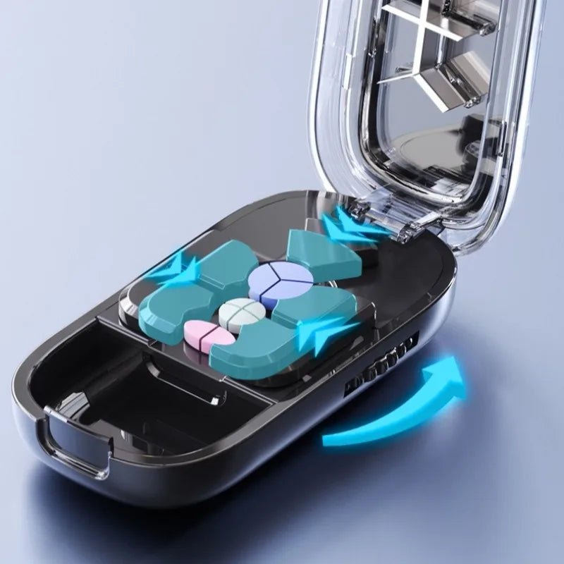 Coupe-comprimés portable avec rangement – CLEVI Paris