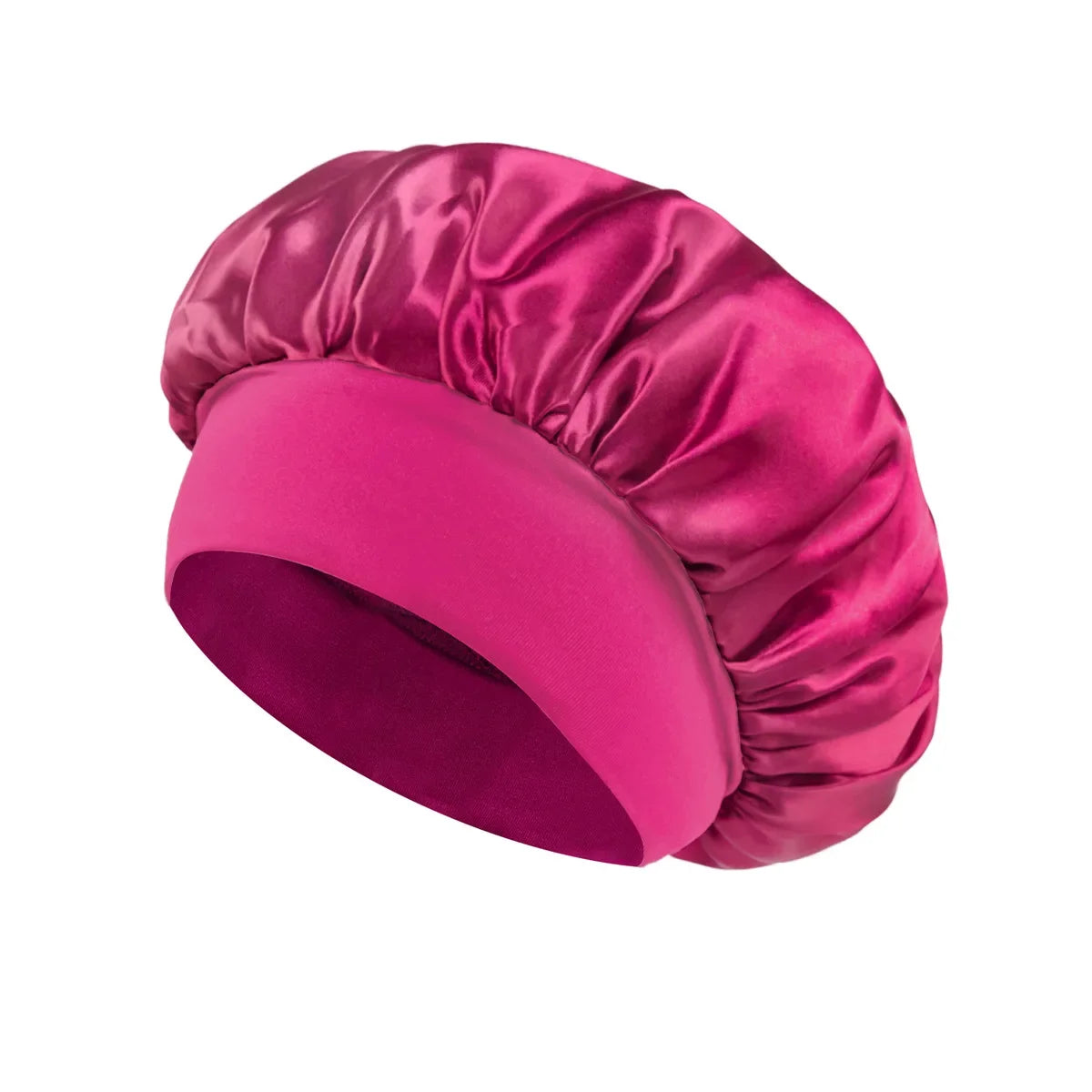 Bonnet de nuit femme en satin de polyester – CLEVI Paris