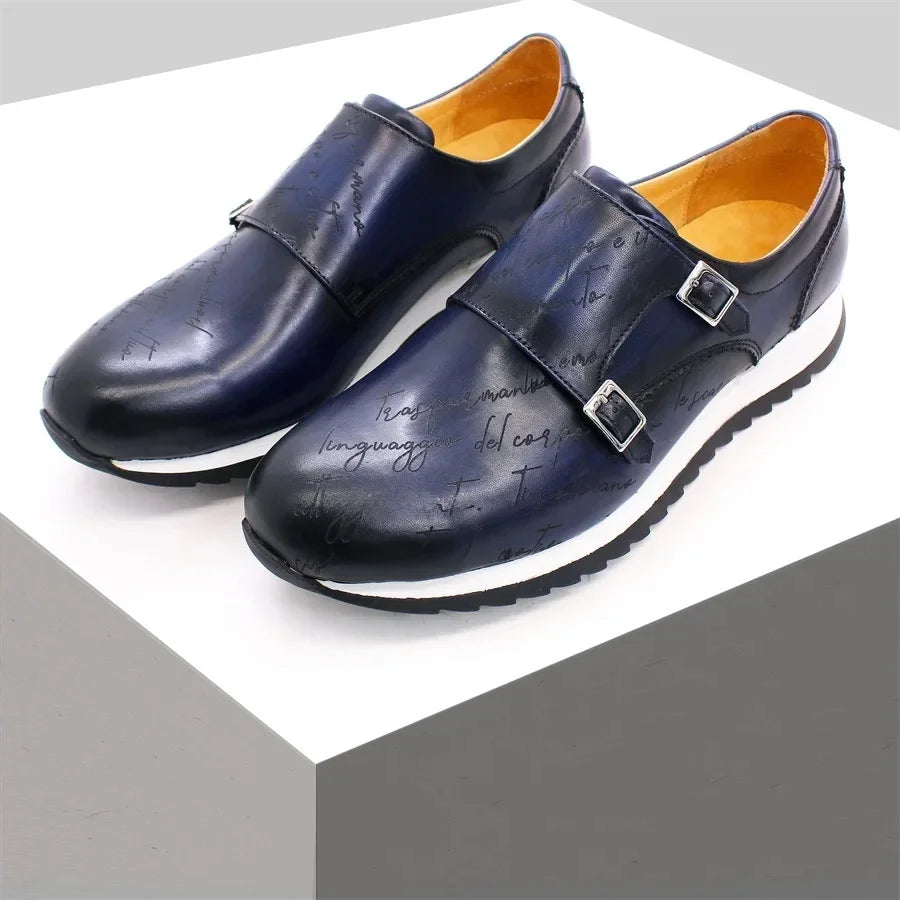 Chaussures Homme Cuir Vache Style Européen Rehaussant Respirant Luxe – CLEVI Paris