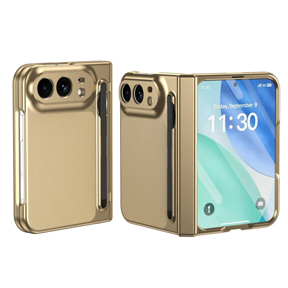 Étui iPhone Duo à charnière et fente stylet – CLEVI Paris