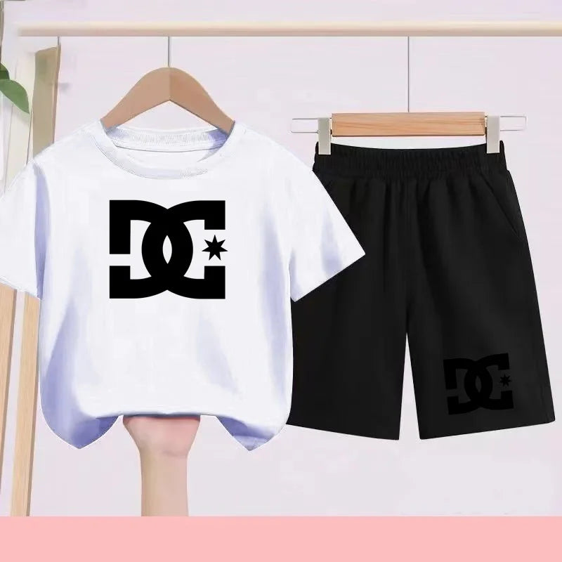 Ensemble enfant imprimé haut et short – CLEVI Paris