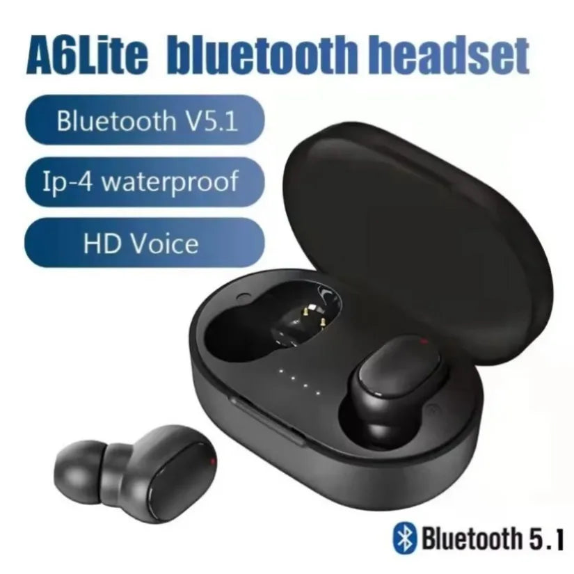 Écouteurs TWS A6S Bluetooth 5.0 Réduction de Bruit IPX5 – CLEVI Paris
