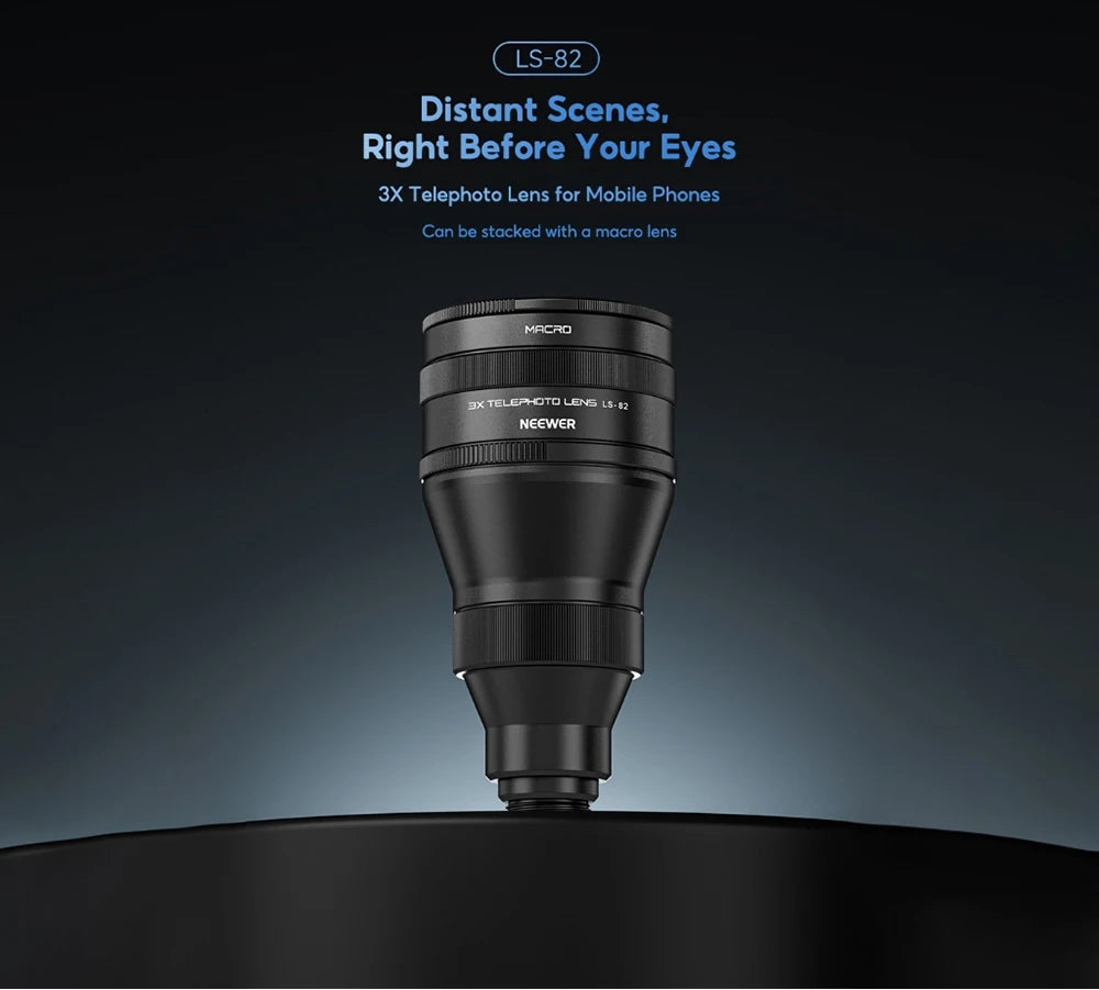 Téléconvertisseur smartphone NEEWER 3X – CLEVI Paris