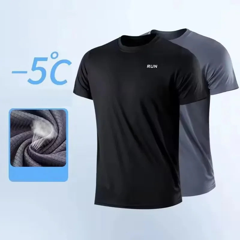 T-Shirt Sport Homme Séchage Rapide – Fitness & Running