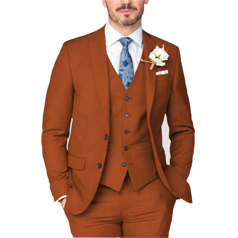 Costume 3 pièces homme élégant – CLEVI Paris