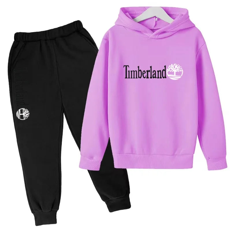 Ensemble enfant sweat à capuche et pantalon – CLEVI Paris