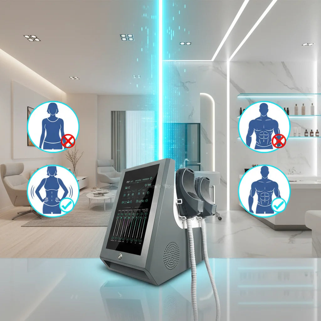 Appareil EMS et RF pour soins corporels – CLEVI Paris