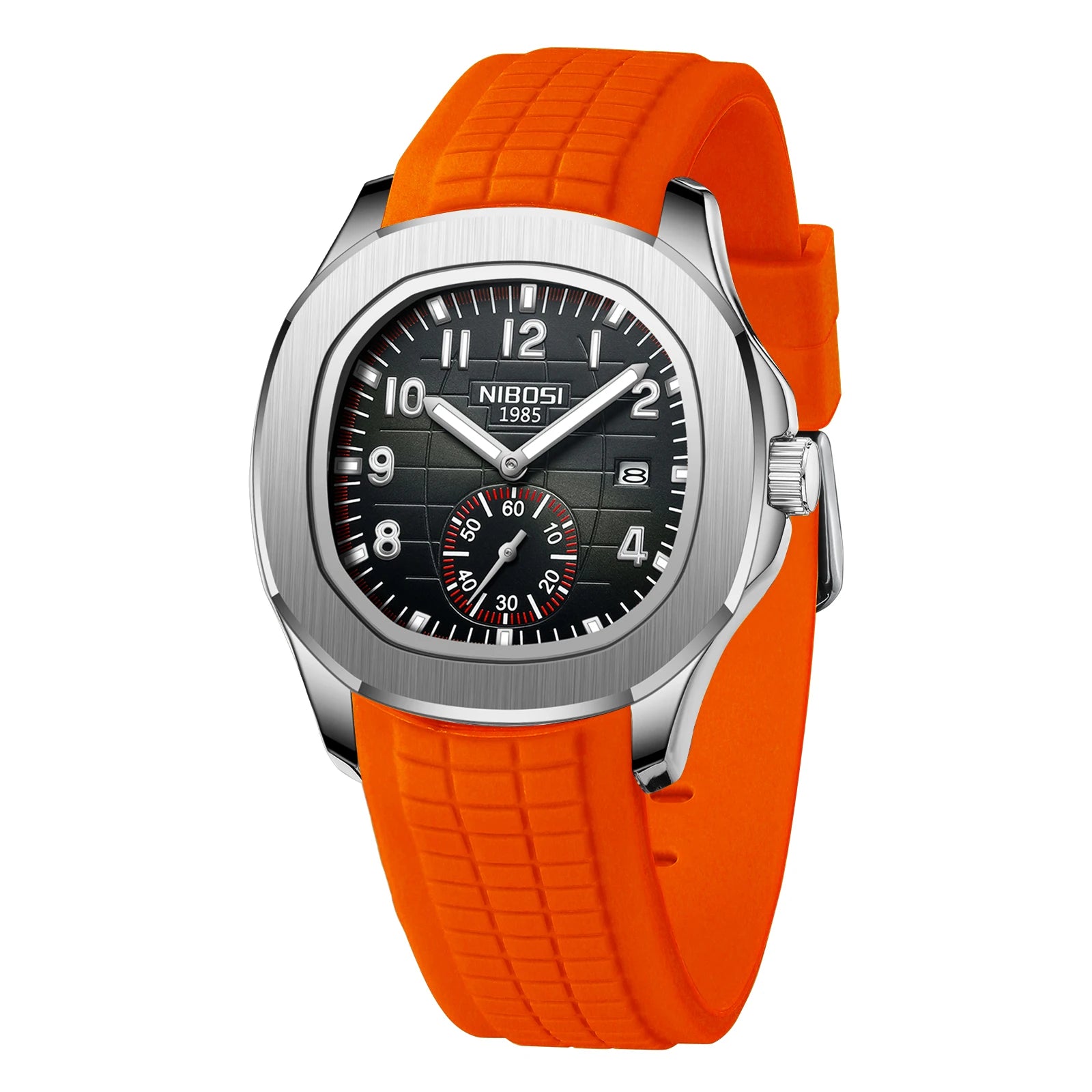 NIBOSI Montre Quartz Homme Sport Luxe Acier Lumineux Date Auto Anti-Magnétique – CLEVI Paris