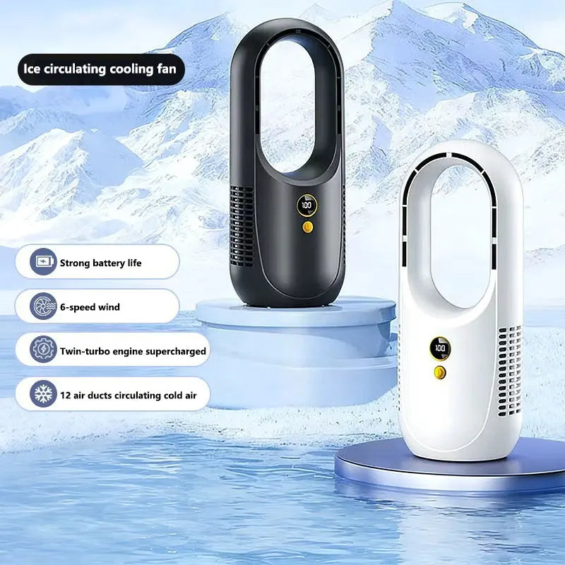 Ventilateur de bureau rechargeable Midea – CLEVI Paris