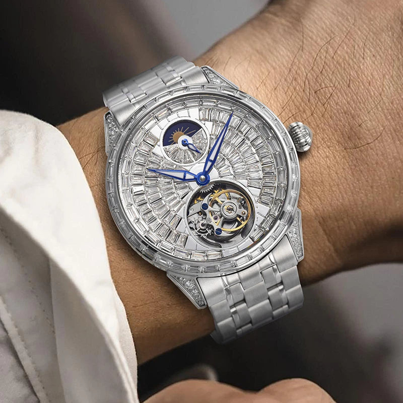 Montre automatique PINDU P6637 squelette – CLEVI Paris