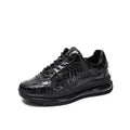 Sneakers basses homme noires à lacets – CLEVI Paris