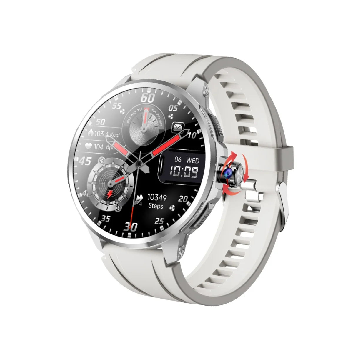 Montre Android H99 AMOLED avec caméra – CLEVI Paris