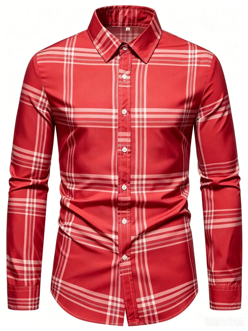 Chemise Homme à Carreaux Imprimés – CLEVI Paris
