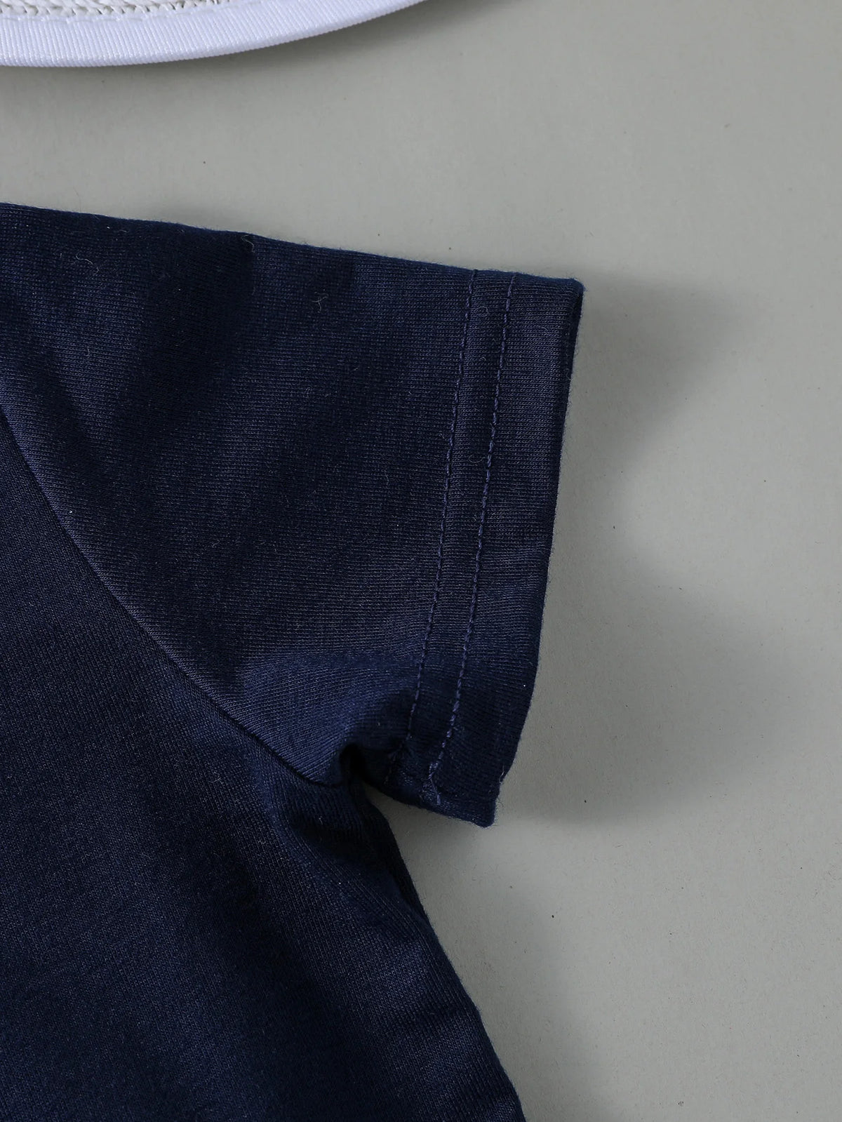 Ensemble bébé garçon T-shirt et short uni – CLEVI Paris