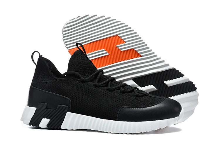 Sneakers homme en toile à semelle caoutchouc – CLEVI Paris