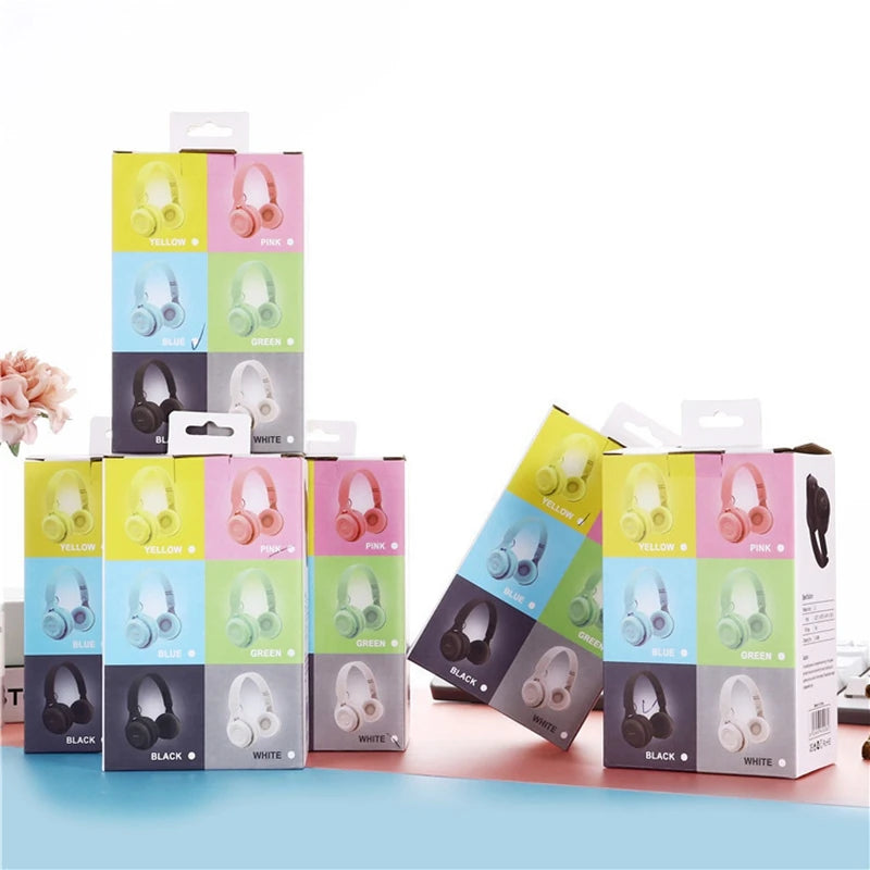Casque Bluetooth Macaron Y08 Gaming Enfant – CLEVI Paris