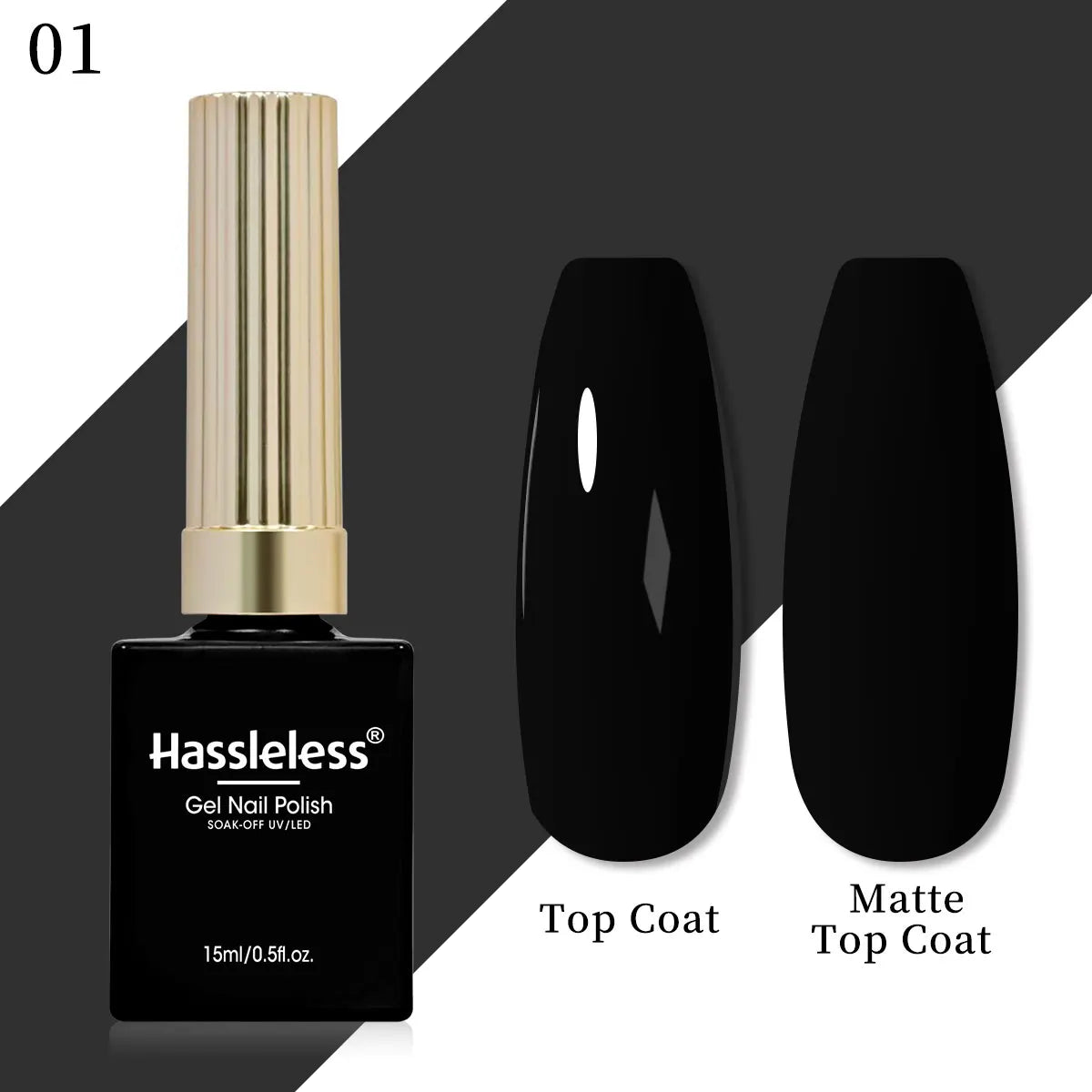 Vernis Gel Semi-Permanent Hassleless – 20 Couleurs Candy & Macaron – CLEVI Paris