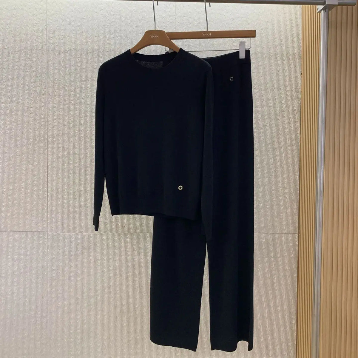 Ensemble pull et pantalon en laine femme – CLEVI Paris