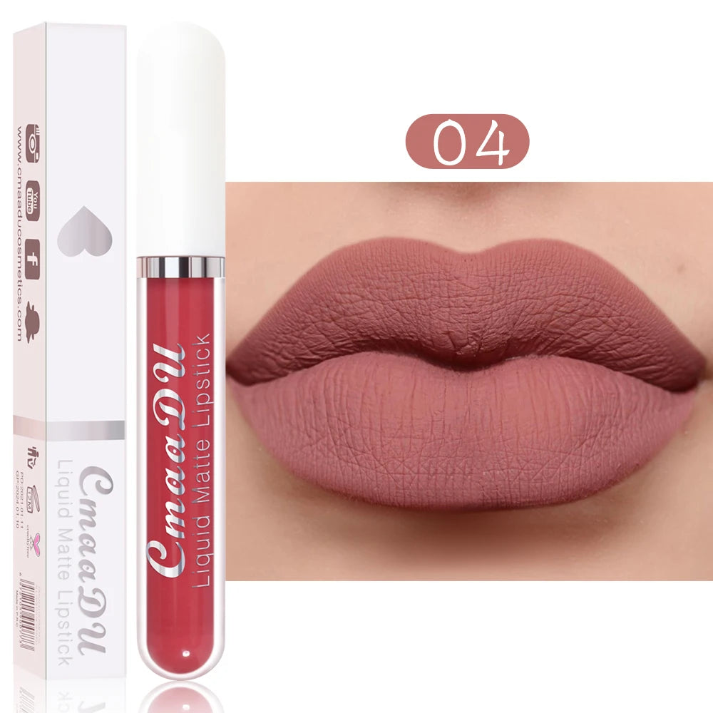 Gloss Liquide Mat Longue Tenue Waterproof Lèvres – CLEVI Paris