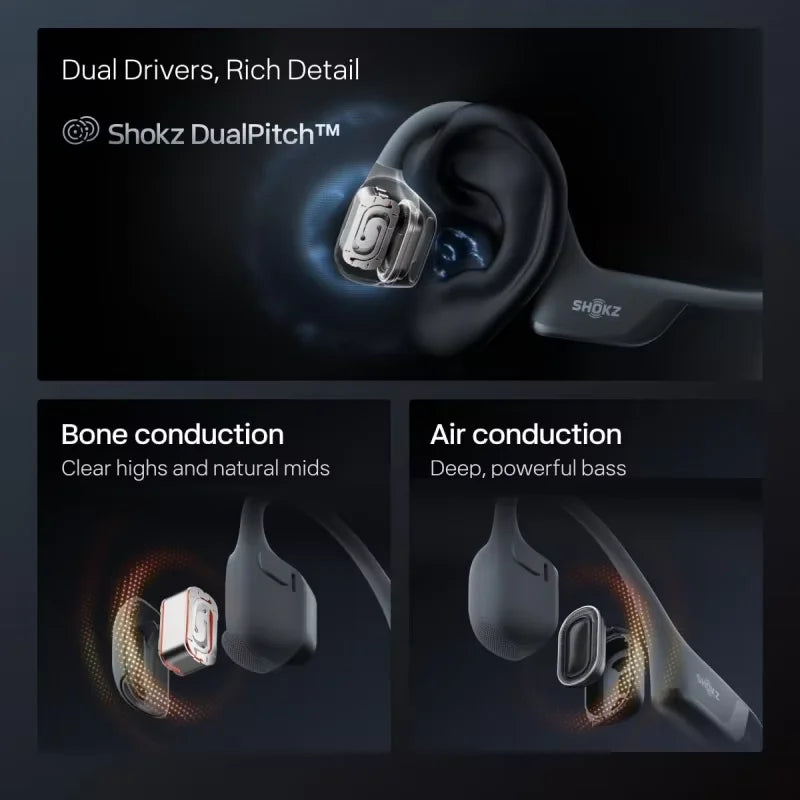 Écouteurs SHOKZ OpenRun Pro 2 Bluetooth – CLEVI Paris