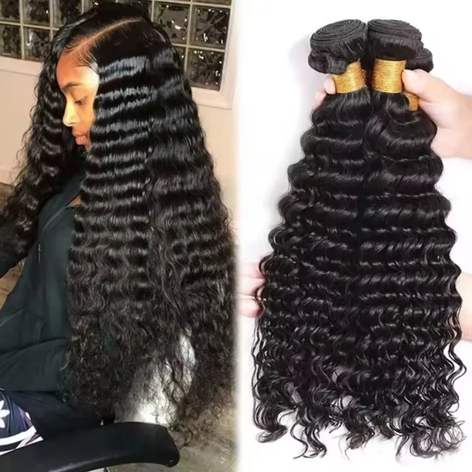 Bundles Deep Wave Remy Brésiliens Vierges – CLEVI Paris