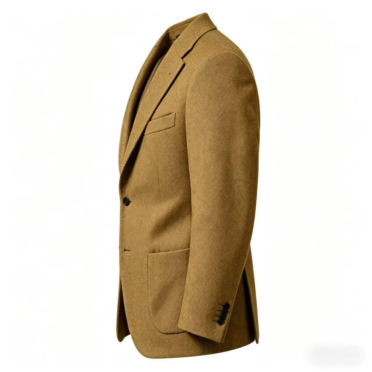 Blazer homme en tweed à chevrons – CLEVI Paris