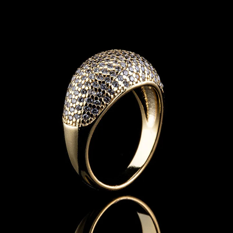 Bague Femme Zircon Placage Argent – CLEVI Paris