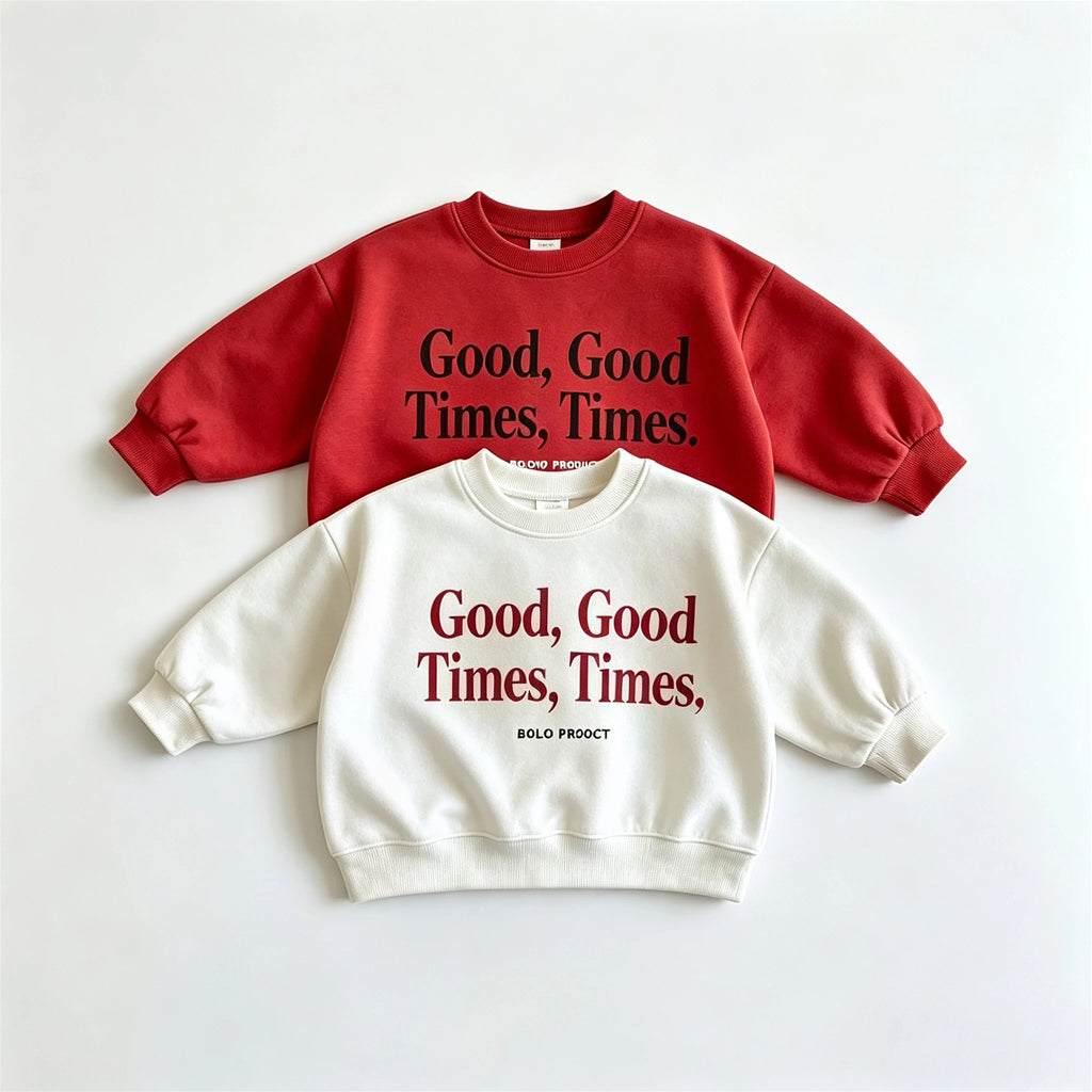 Sweat bébé et enfant imprimé unisexe – CLEVI Paris