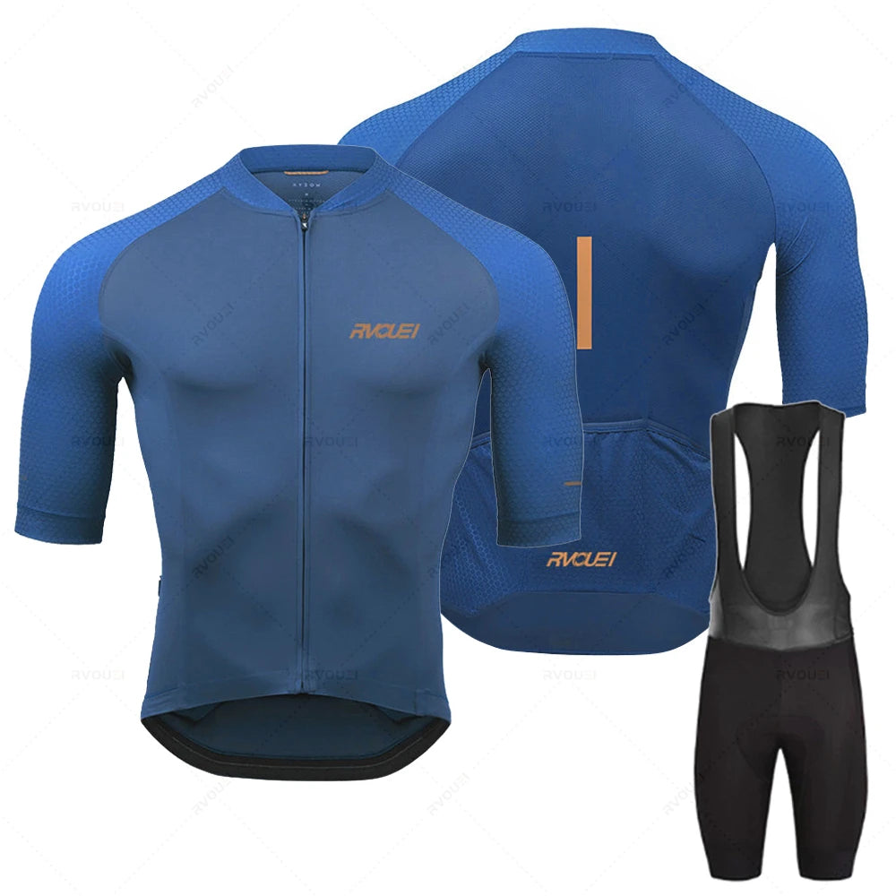 Tenue cyclisme homme RVOUEI maillot et cuissard – CLEVI Paris