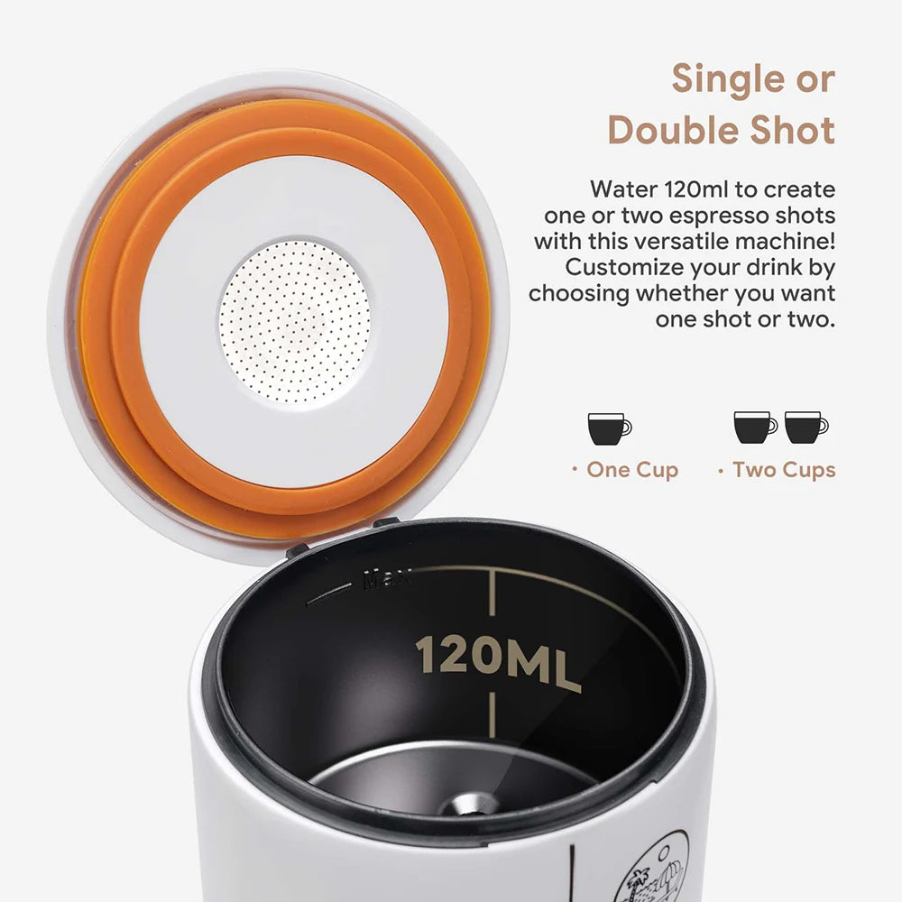 Machine expresso portable, mini barista de voyage – CLEVI Paris