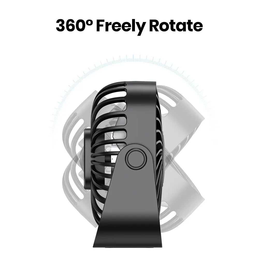 Mini ventilateur de bureau USB TOPK K52 – CLEVI Paris