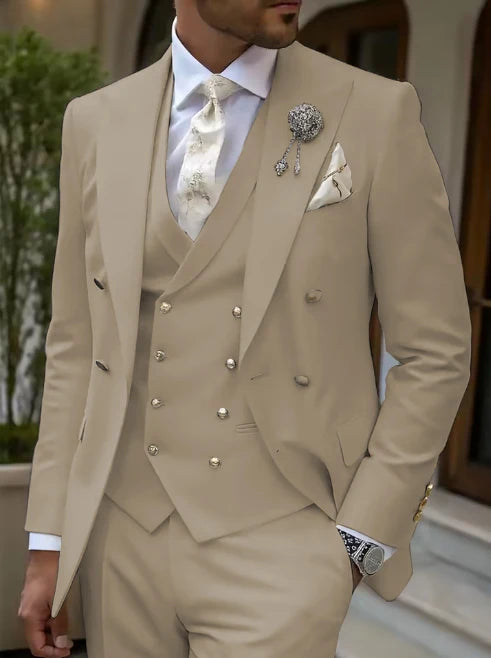 Costume homme 3 pièces élégant – CLEVI Paris
