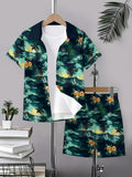Ensemble garçon hawaïen haut et short – CLEVI Paris