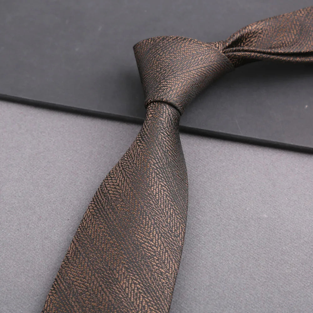 Cravate homme rayée 8 cm – CLEVI Paris