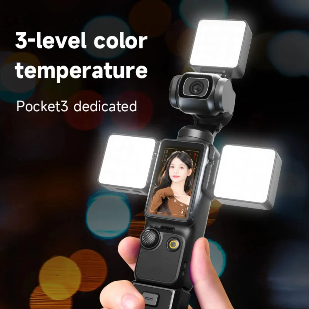 Lampe LED magnétique pour Osmo Pocket 3 – CLEVI Paris