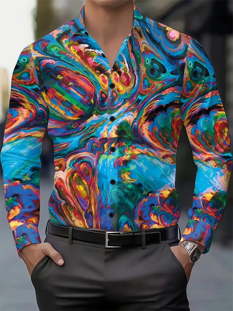 Chemise homme imprimée tendance – CLEVI Paris