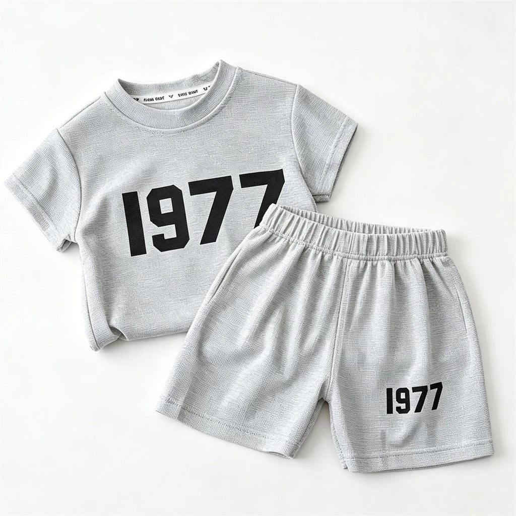 Ensemble enfant unisexe haut et short – CLEVI Paris