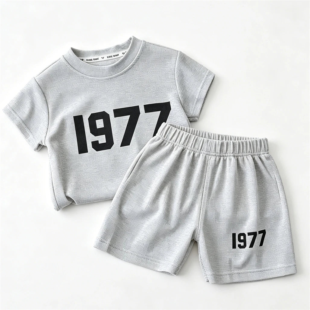 Ensemble enfant unisexe haut et short – CLEVI Paris