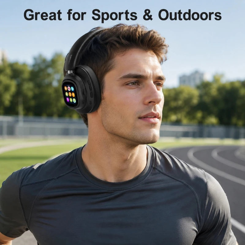 Casque ANC 930PLUS Écran LCD Tactile BT 6.0 – CLEVI Paris