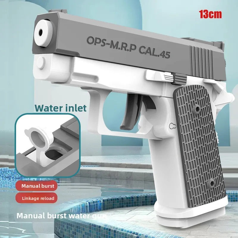 Pistolet à eau électrique LED, tir automatique – CLEVI Paris