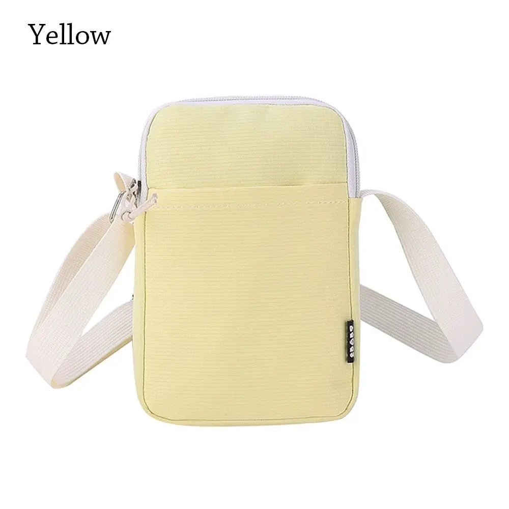 Mini Sac Toile Unisexe Croisé Téléphone 20x13cm Résistant Eau – CLEVI Paris