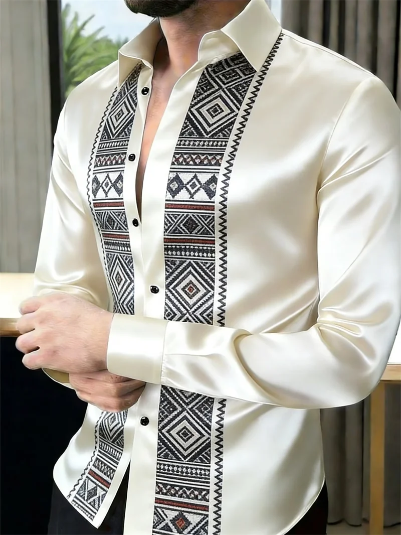 Chemise homme imprimée tendance – CLEVI Paris