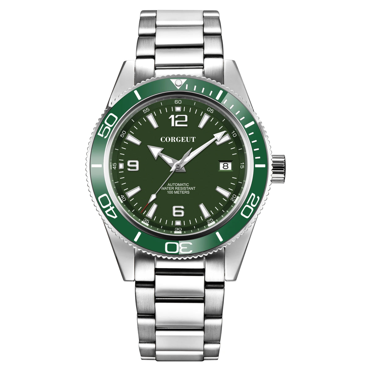 Montre Automatique Homme Corgeut 41mm Saphir Lunette Céramique 200m – CLEVI Paris