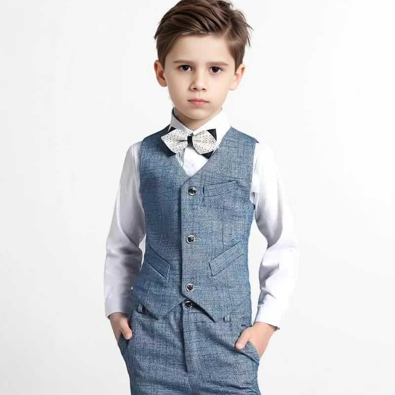 Costume garçon à carreaux, plusieurs ensembles – CLEVI Paris