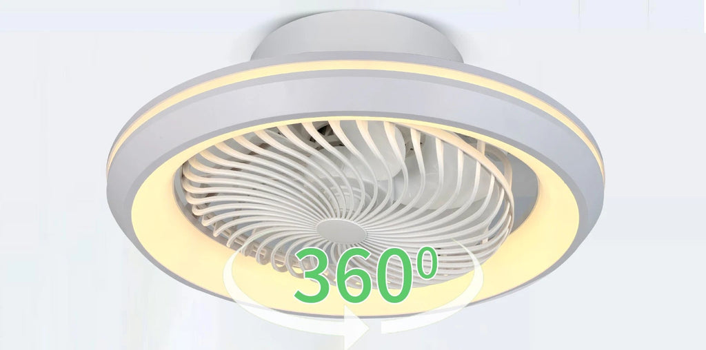 Plafonnier ventilateur avec télécommande – CLEVI Paris