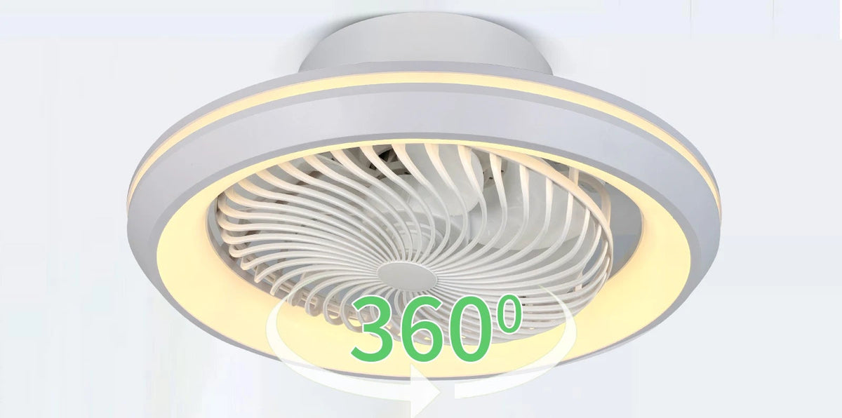 Plafonnier ventilateur avec télécommande – CLEVI Paris