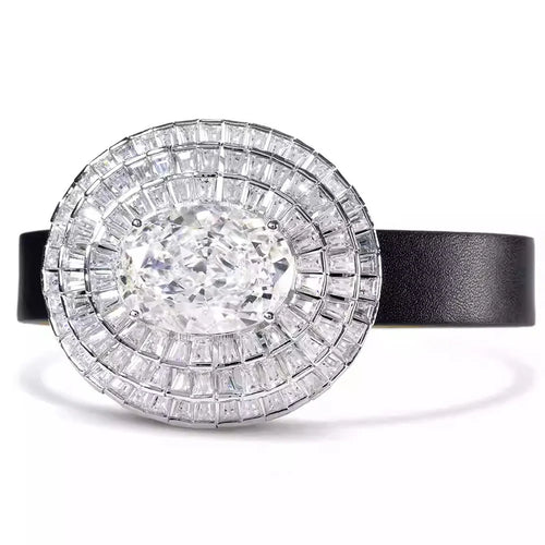 Bracelet Femme Saphir Argent 925 Diamants Vintage – CLEVI Paris