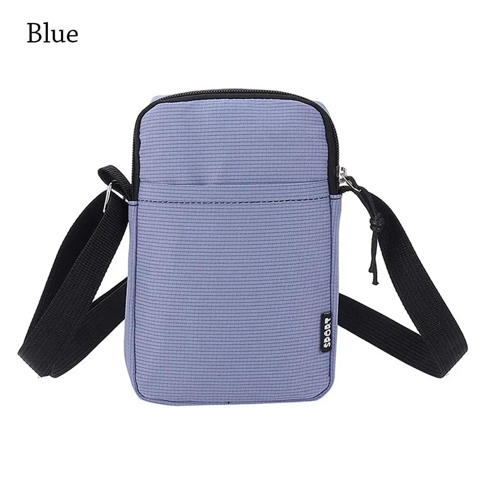 Mini Sac Toile Unisexe Croisé Téléphone 20x13cm Résistant Eau – CLEVI Paris