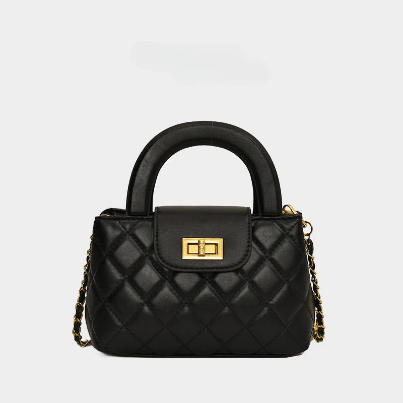 Sac Bandoulière Femme Matelassé Style Français Fermeture Magnétique TPU Souple 3 Coloris – CLEVI Paris