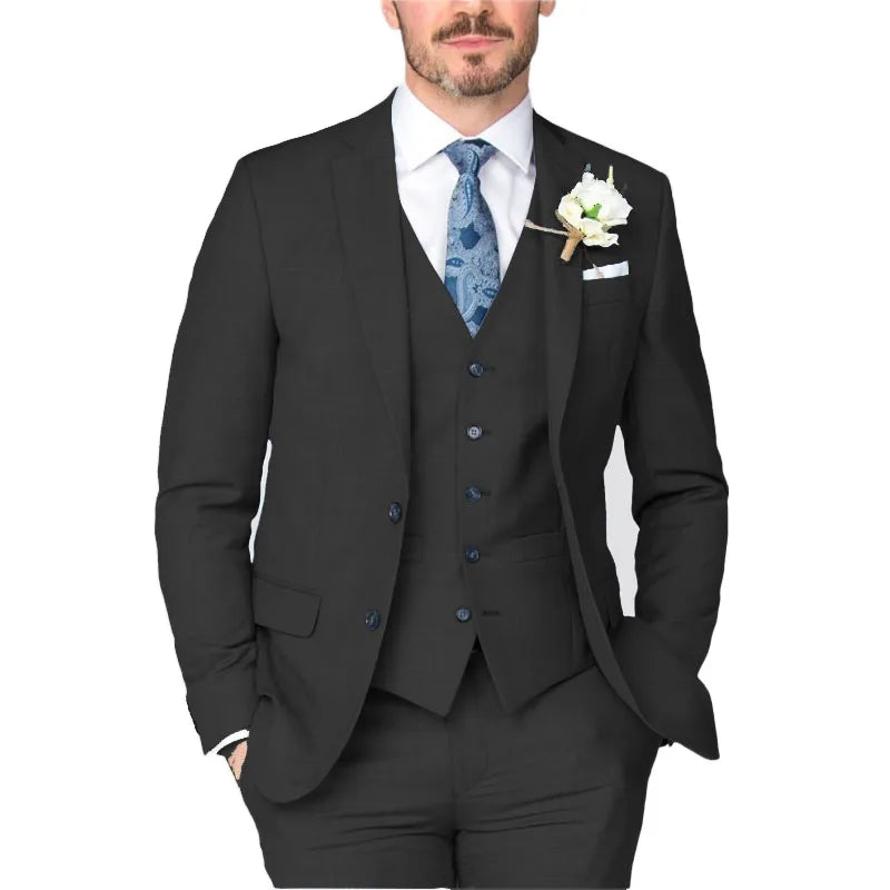 Costume 3 pièces homme élégant – CLEVI Paris